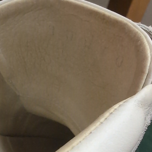 Sandro White Leather Velcro Sneakers - Picture 9 of 10